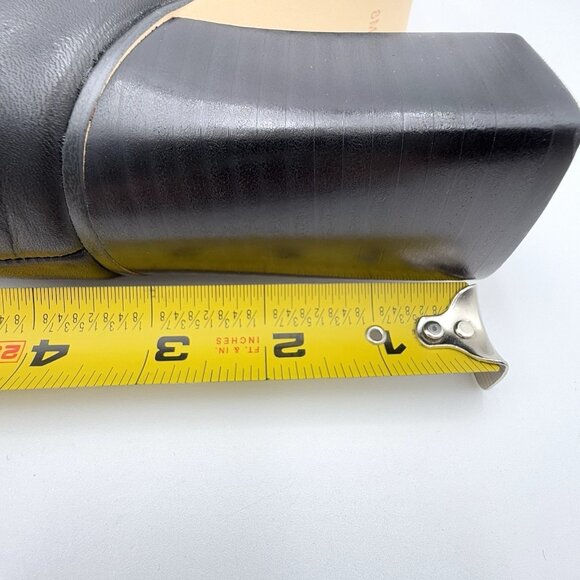 Calvin Klein Women's Size 7 M Dawna Leather Tall Knee High Boots Black NEW - Picture 11 of 13